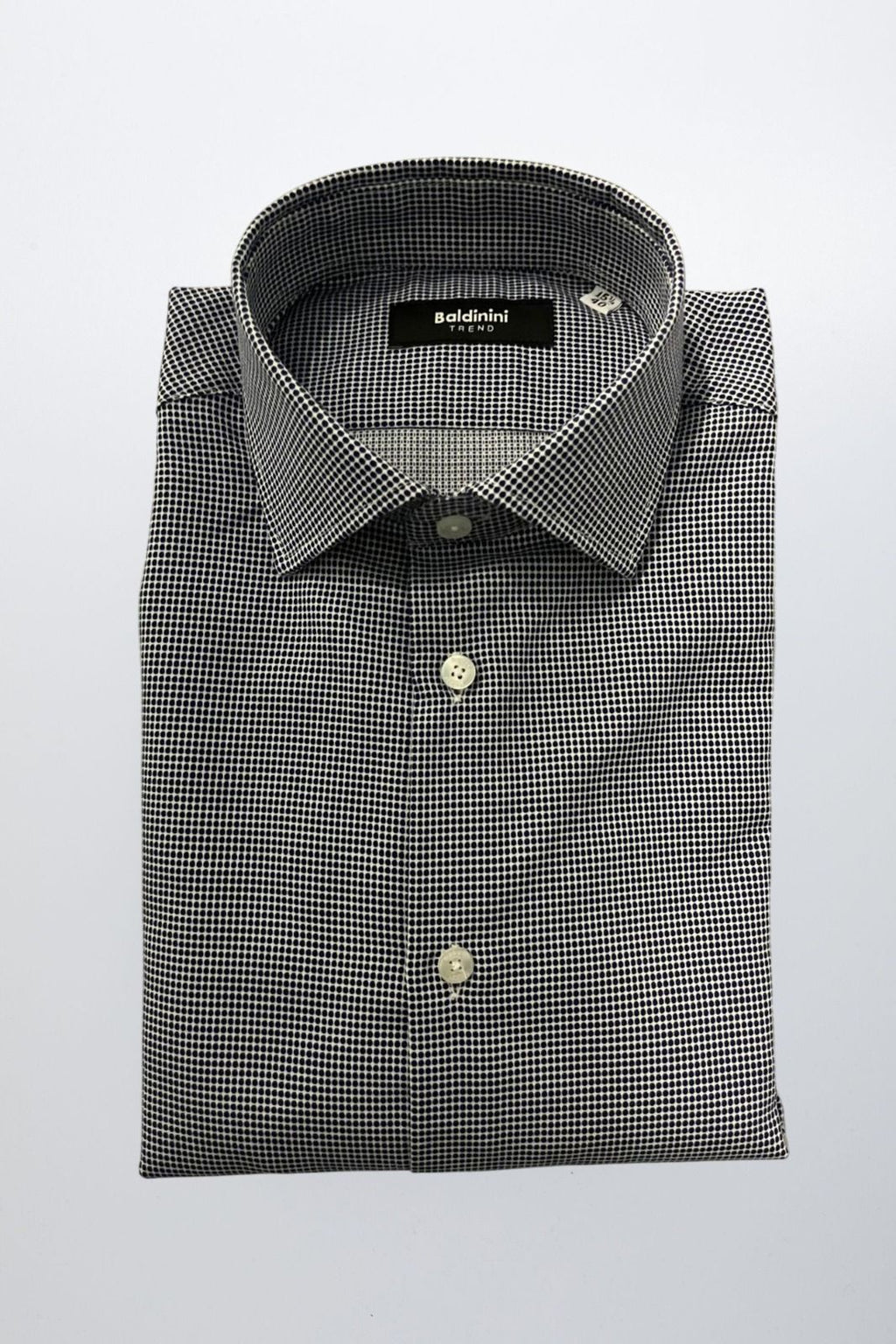 Baldinini Trend Camicia SLIM FR 25 – Blau 1