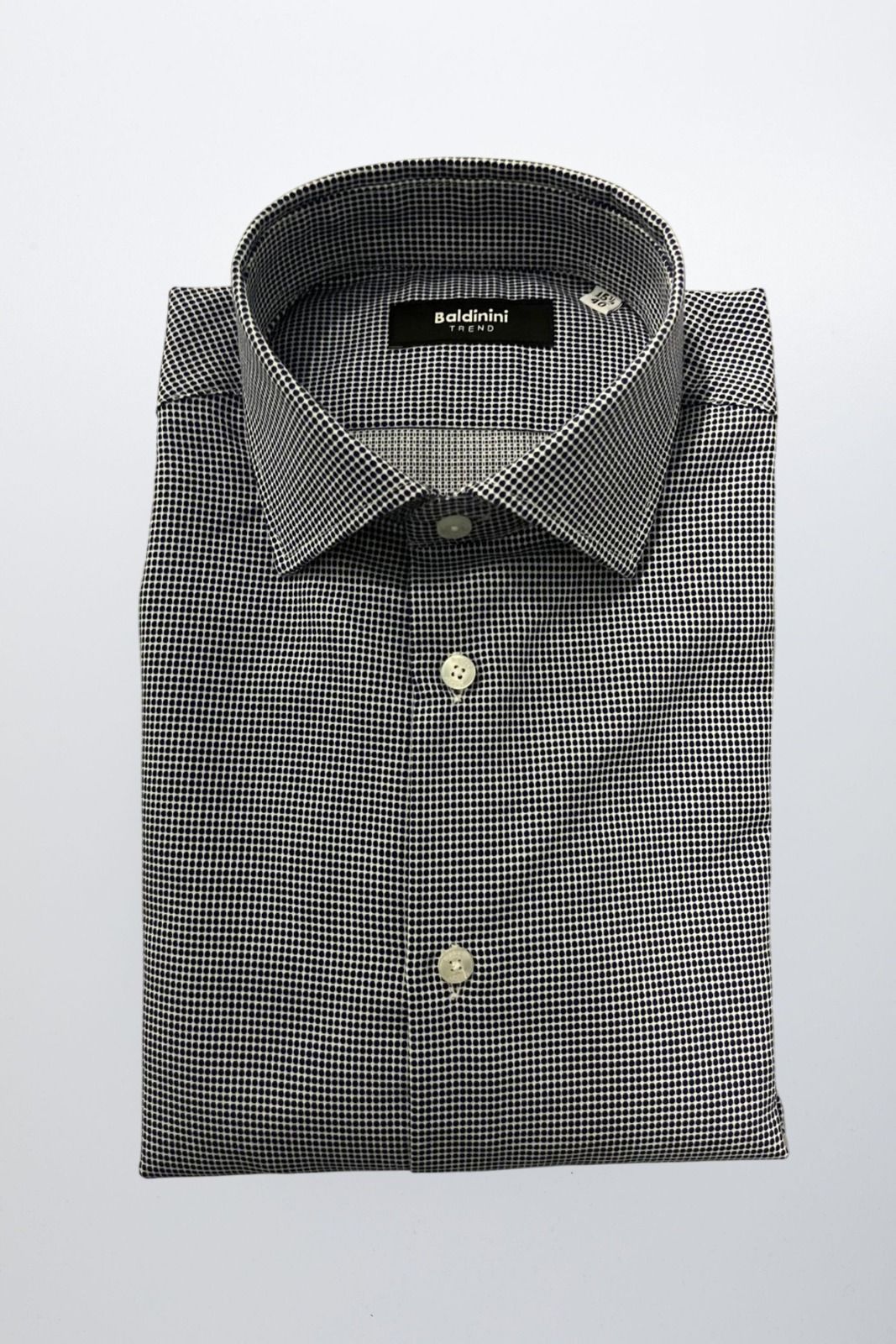 Baldinini Trend Camicia SLIM FR 25 – Blau 1