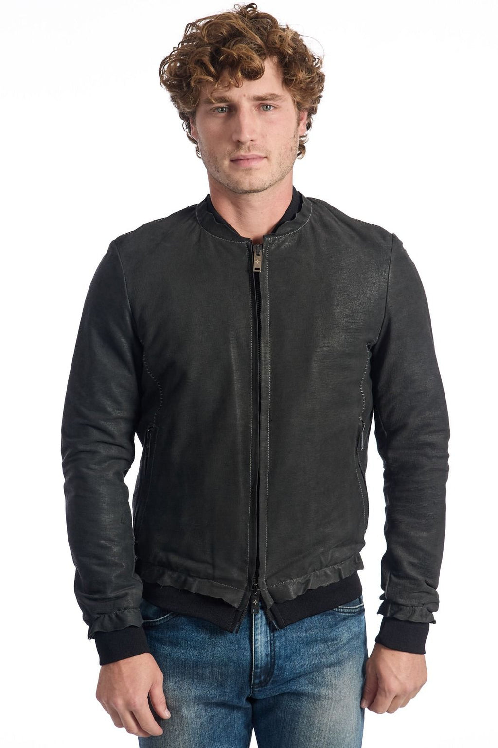 Roberto Pepe Luxury Giacca FMC_L4WASHED – Grau 1