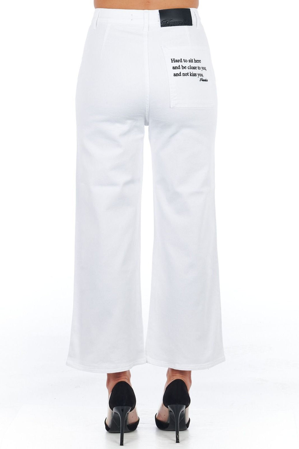 Frankie Morello Hose FWS0170PA 4021 – Weiß 4