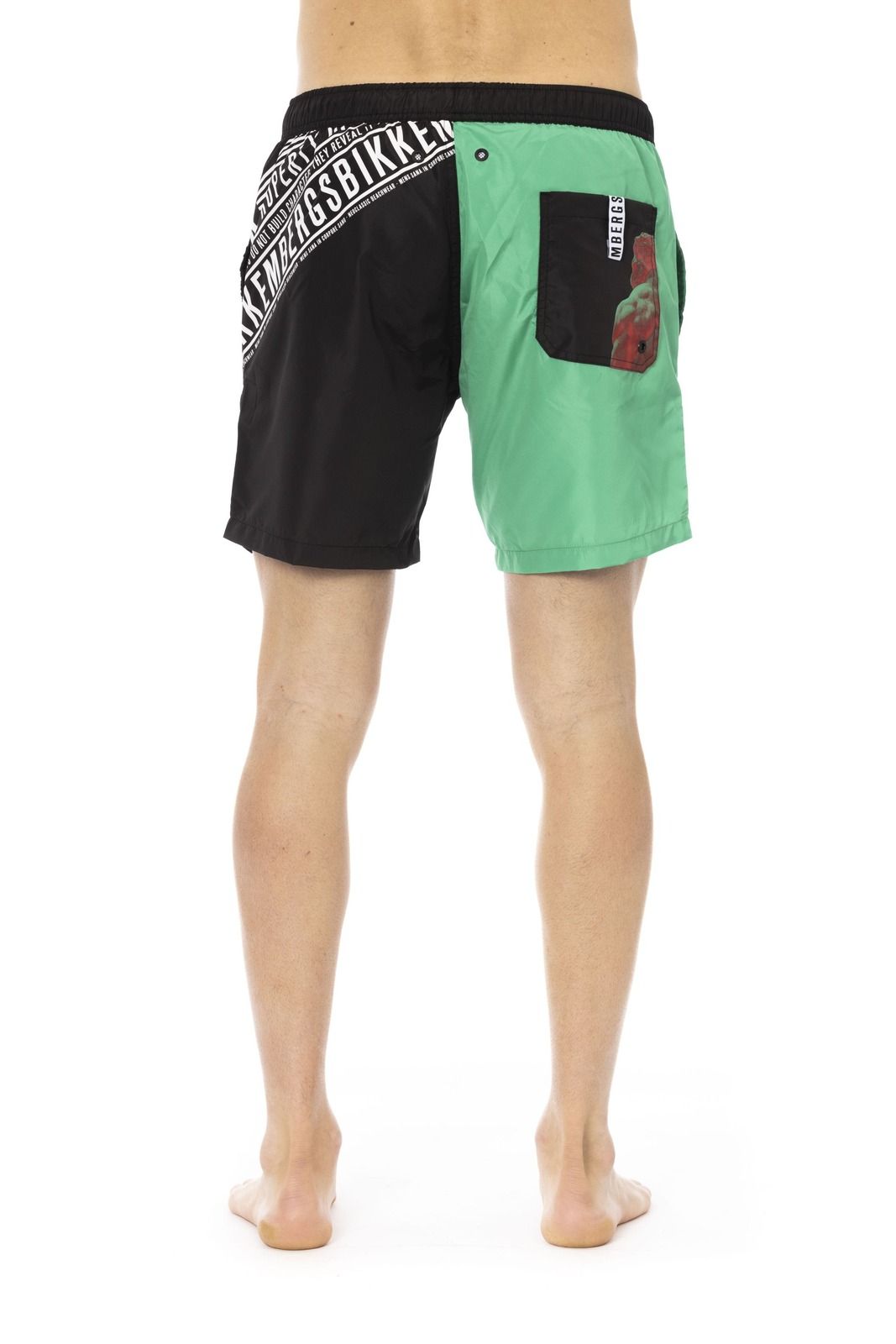 Bikkembergs Beachwear Badebekleidung BKK1MBM09 – Grün 3