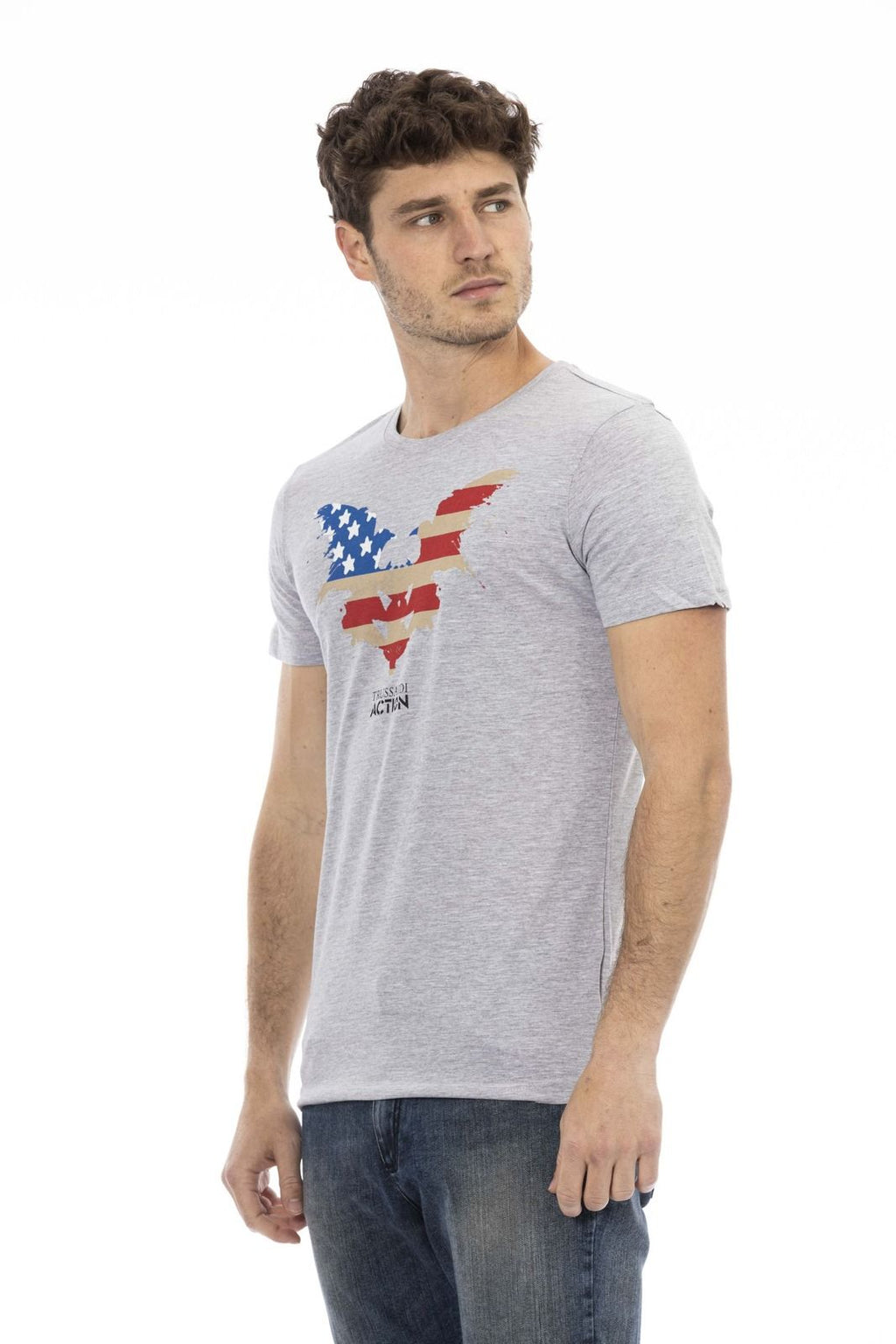 Trussardi Action T-Shirt 2AT02F – Grau 2