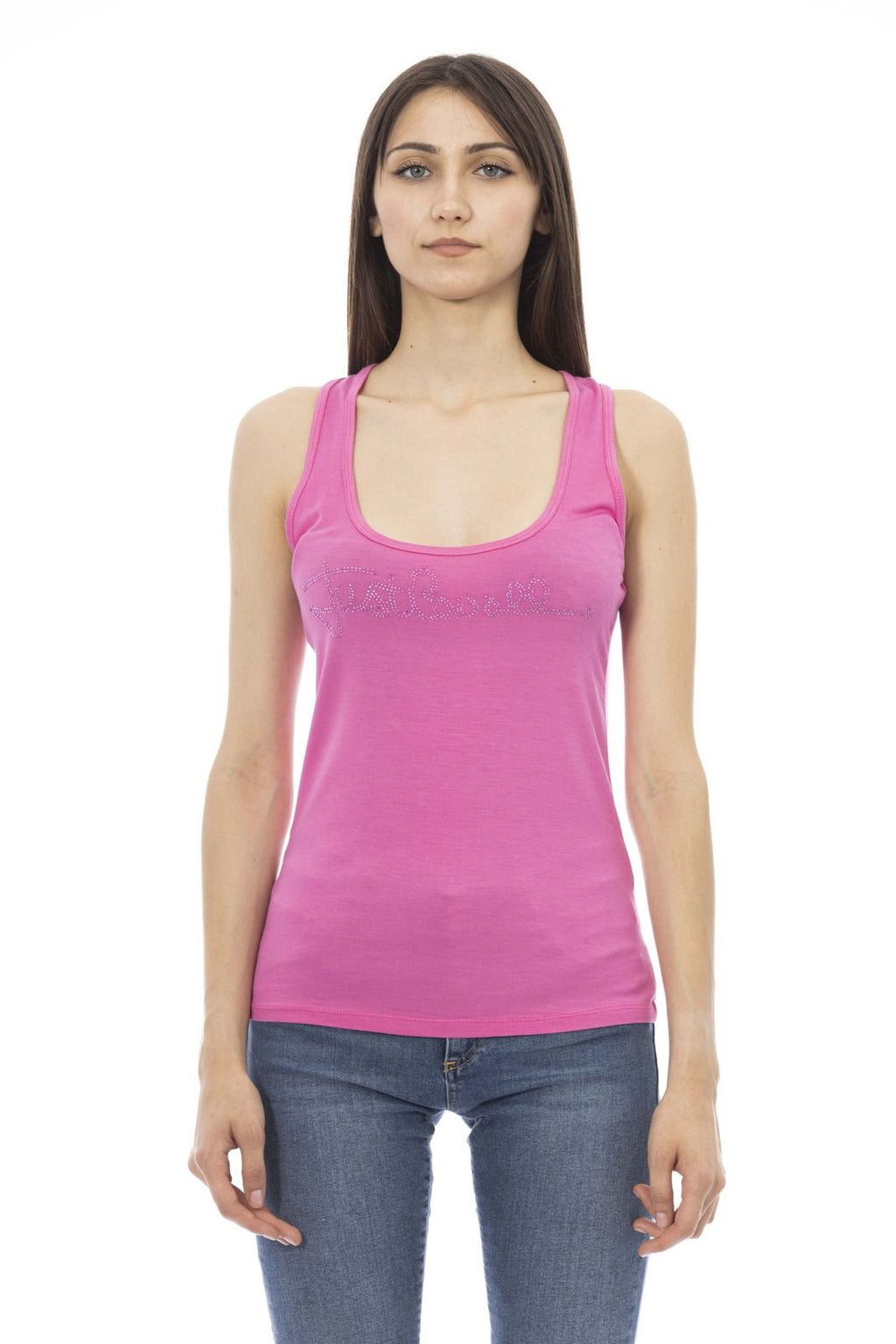 Just Cavalli Beachwear Top D40 151 GRBC – Rosa 1