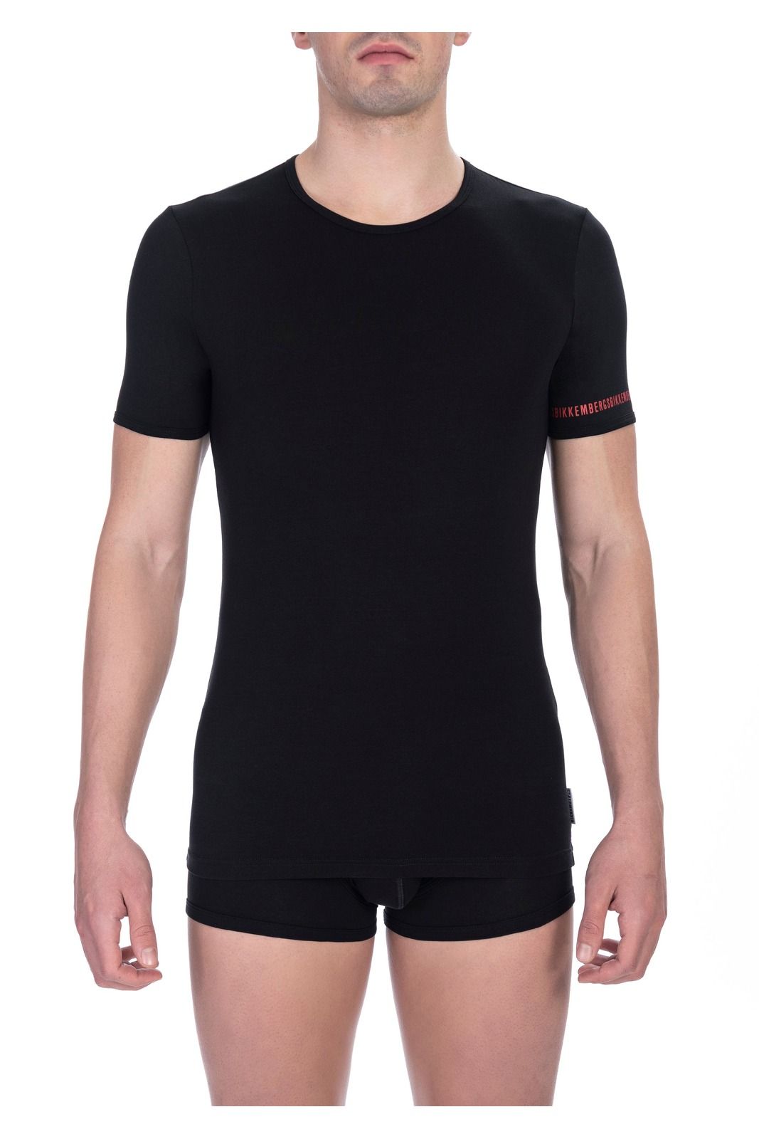 Bikkembergs T-Shirt BKK1UTS05BI – Schwarz 1