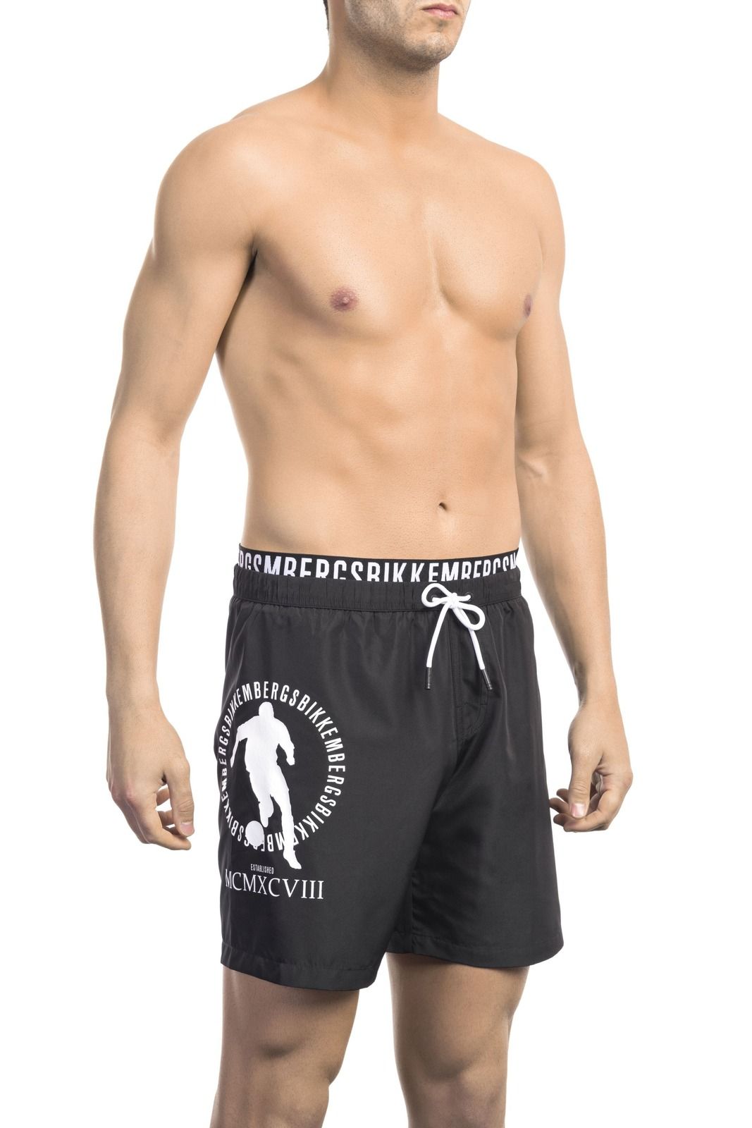 Bikkembergs Beachwear Badebekleidung BKK1MBM07 – Schwarz 2