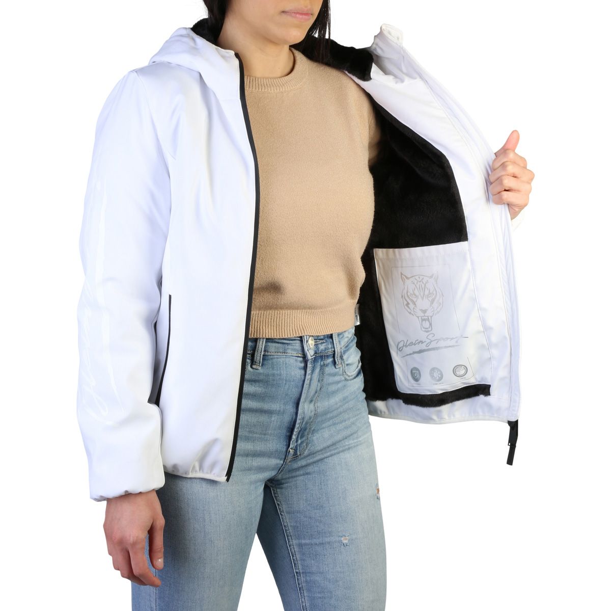 Plein Sport Giacca DPPS205 – Weiß 4