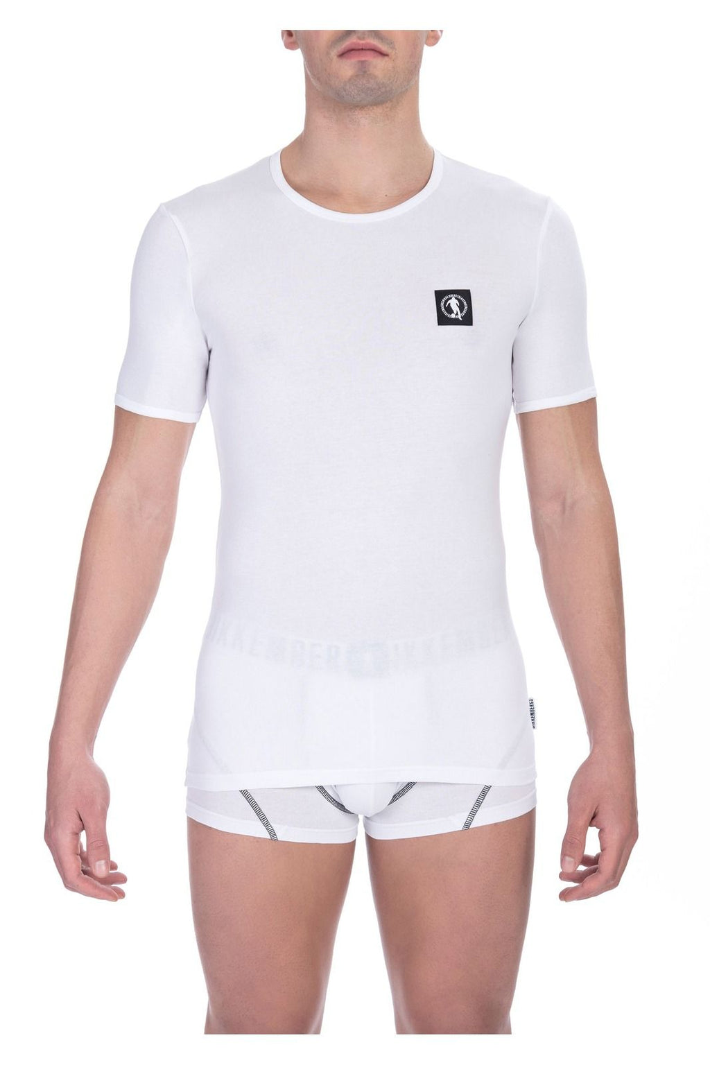 Bikkembergs T-Shirt BKK1UTS07BI – Weiß 1