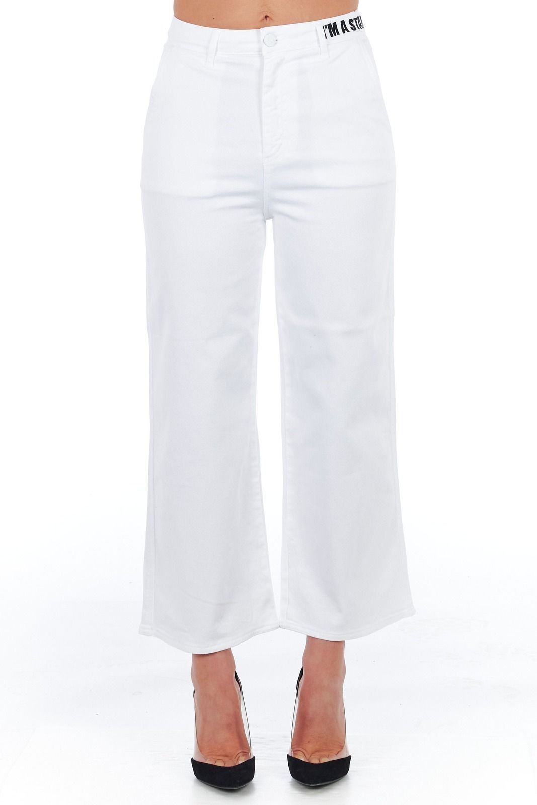 Frankie Morello Hose FWS0170PA 4021 – Weiß 1
