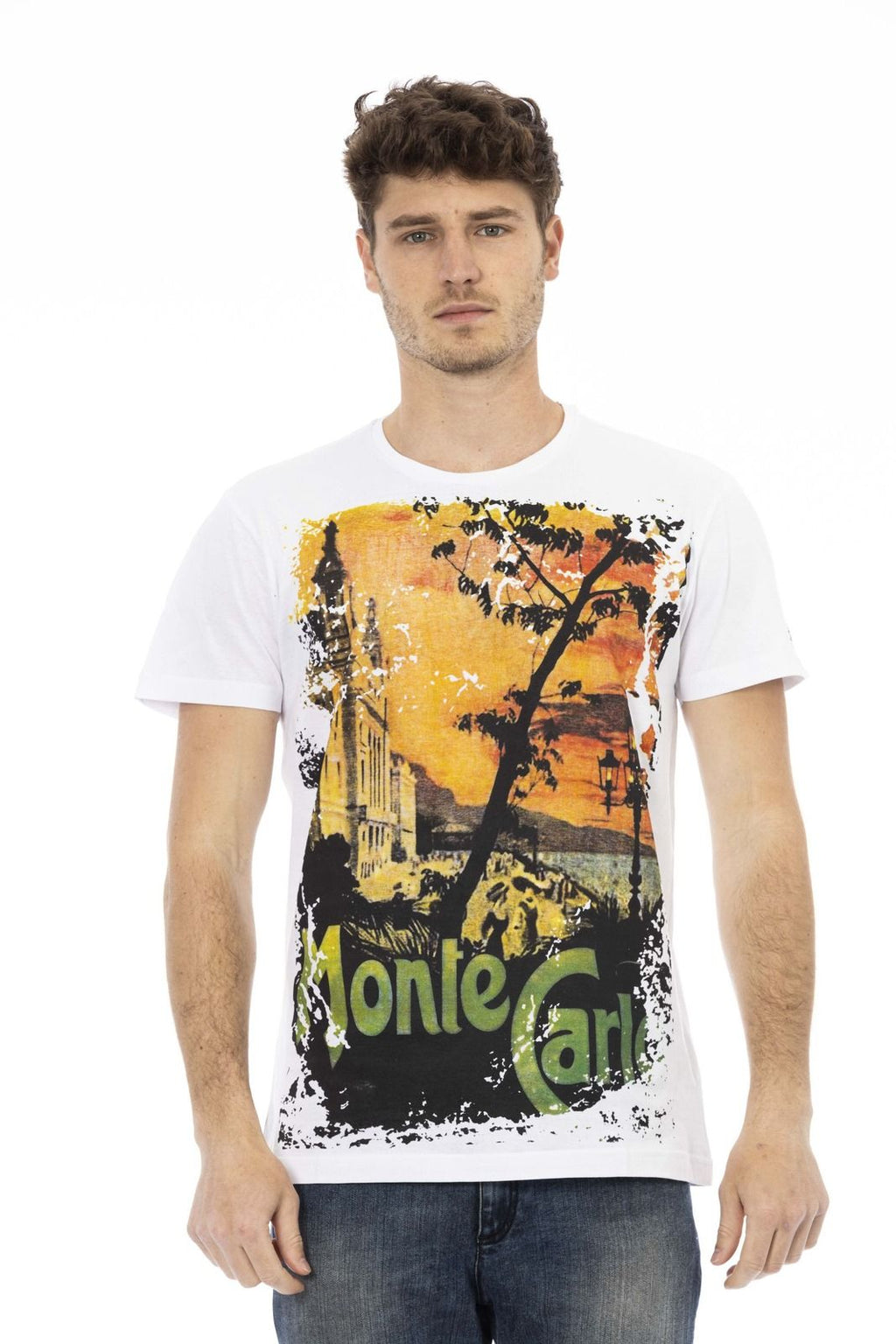 Trussardi Action T-Shirt 2AT22_MONTECARLO – Weiß 1