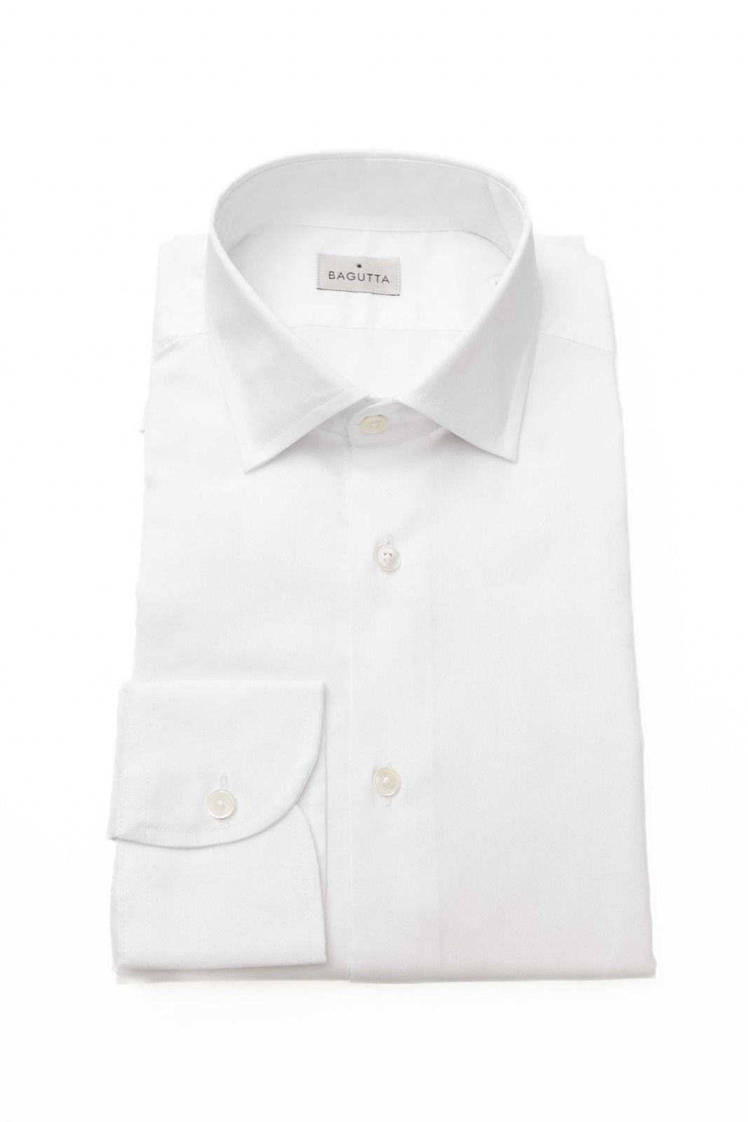 Bagutta Camicia 12509 LEO EBL – Weiß 1