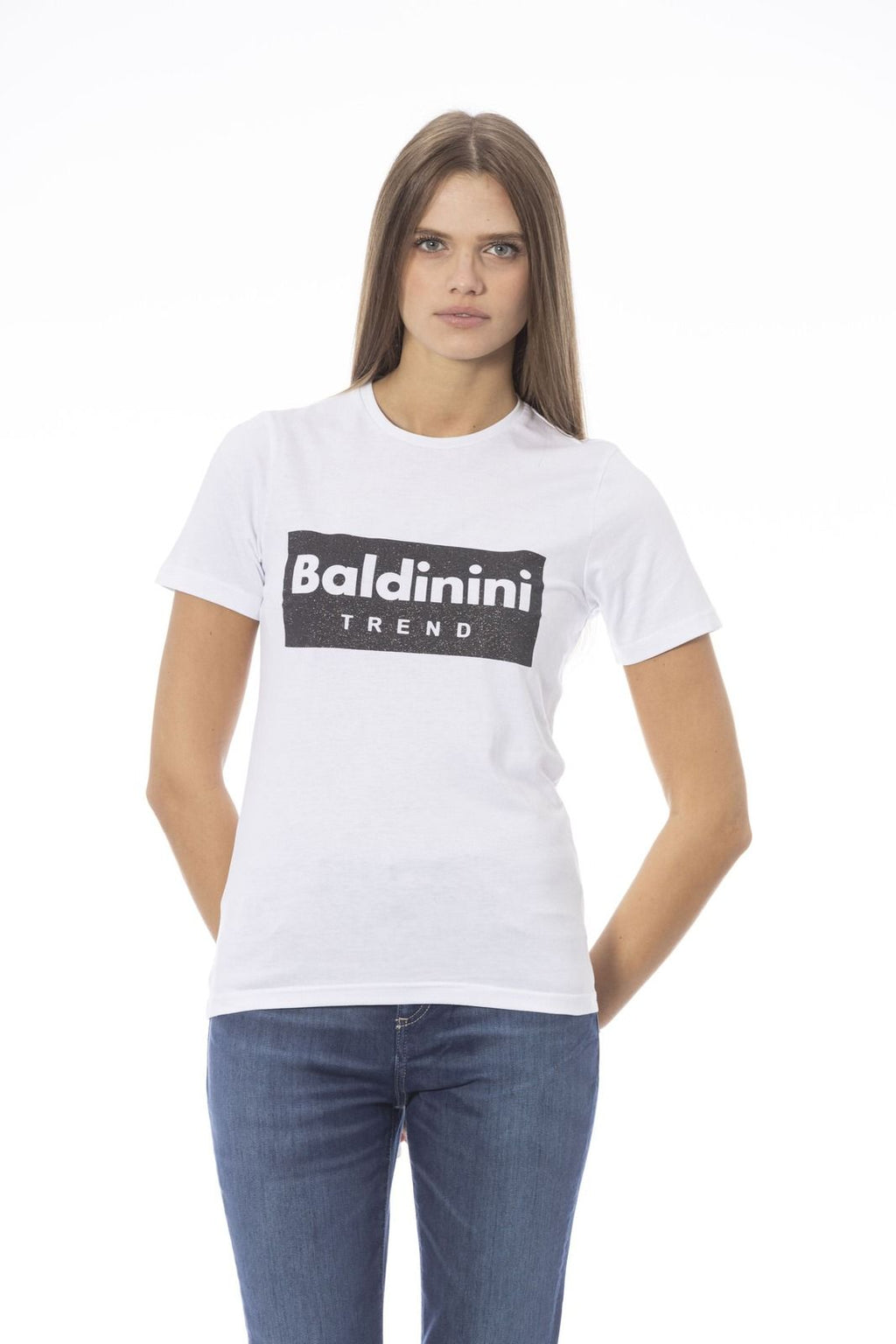Baldinini Trend T-Shirt TSD07_MANTOVA – Weiß 2