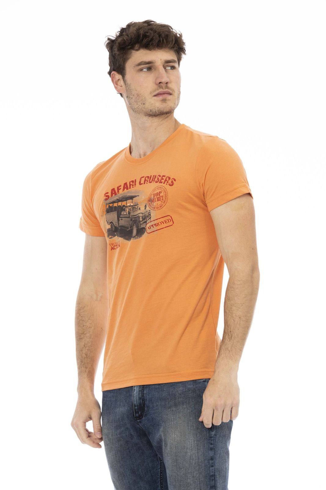 Trussardi Action T-Shirt 2AT02B – Orange 2