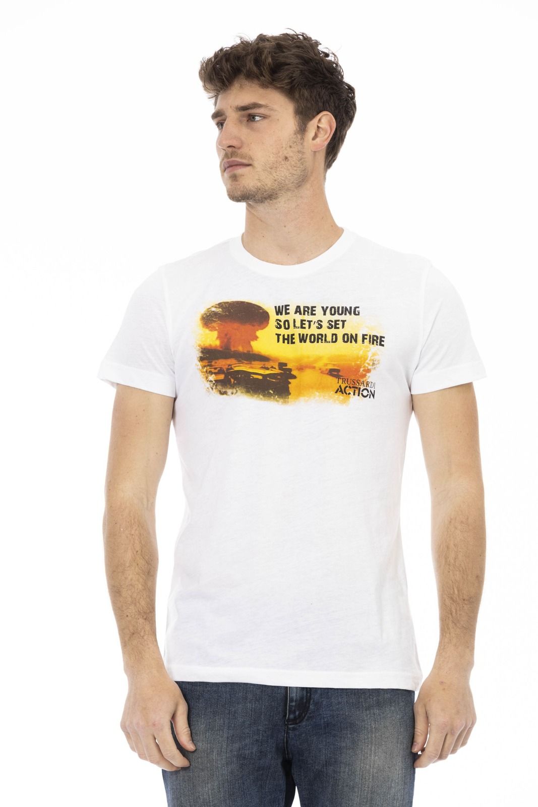 Trussardi Action T-Shirt 2AT02C – Weiß 1